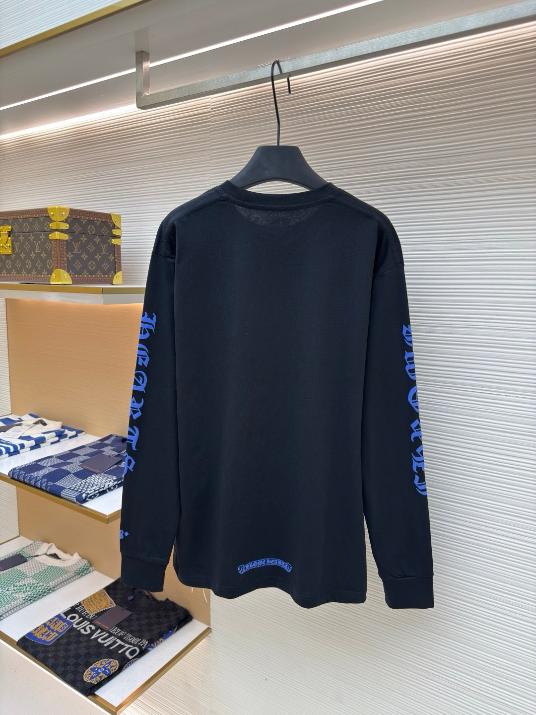 Chrome Hearts 1988 Neck Logo Long Sleeve T-shirt