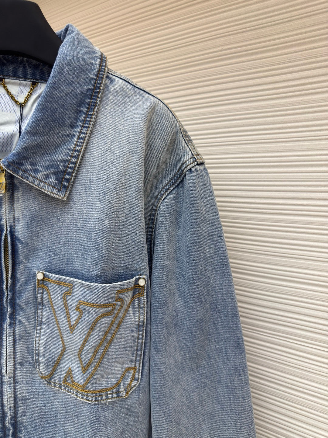 LV Zip Denim Jacket