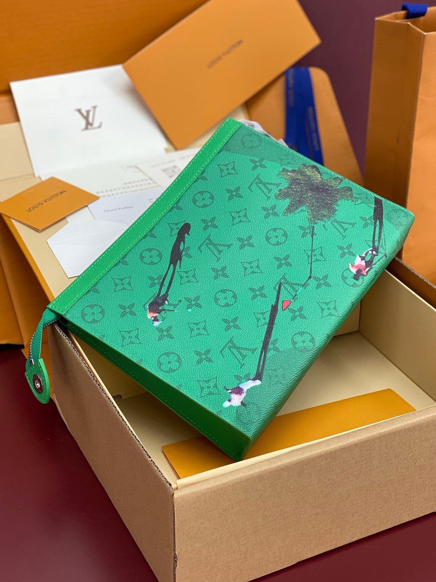 LV Travel Pouch Bag