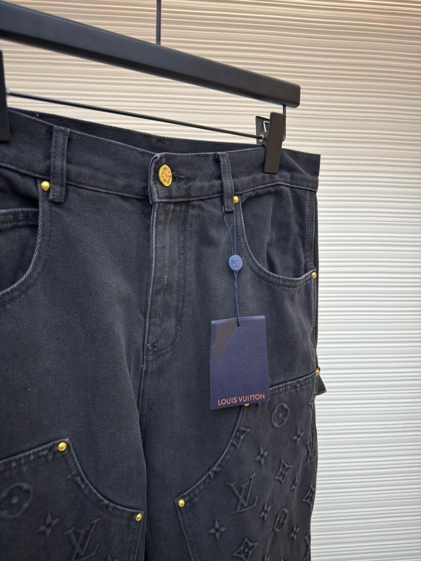 LV Denim Carpenter Pants