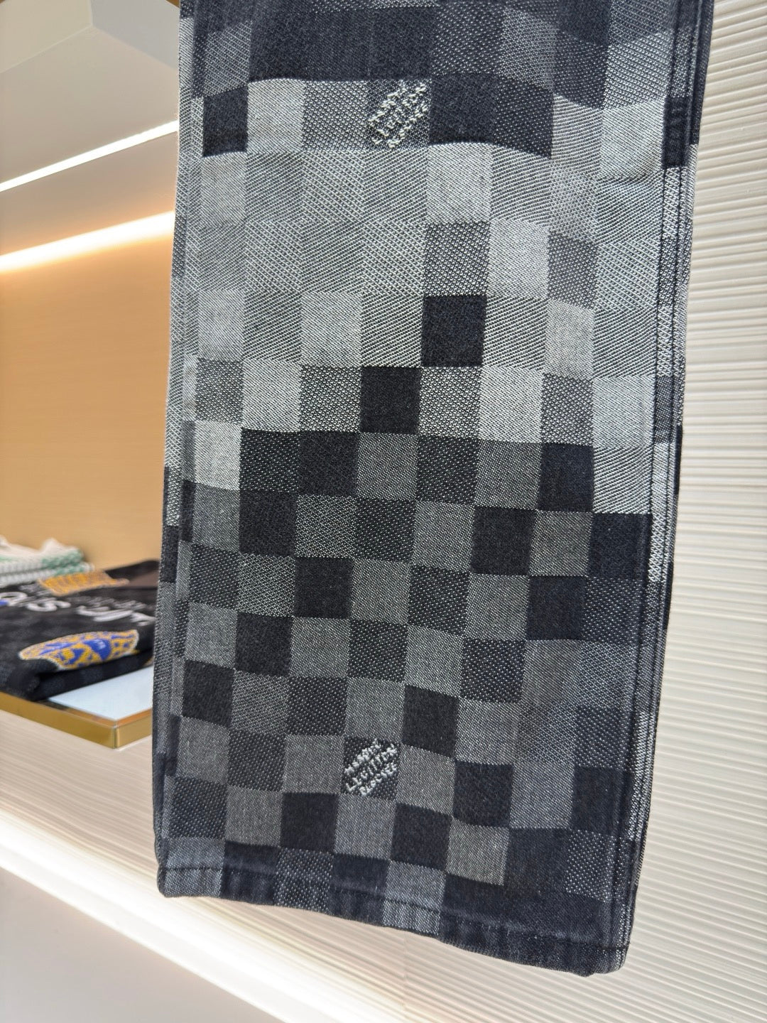 LV Damier Denim Pants