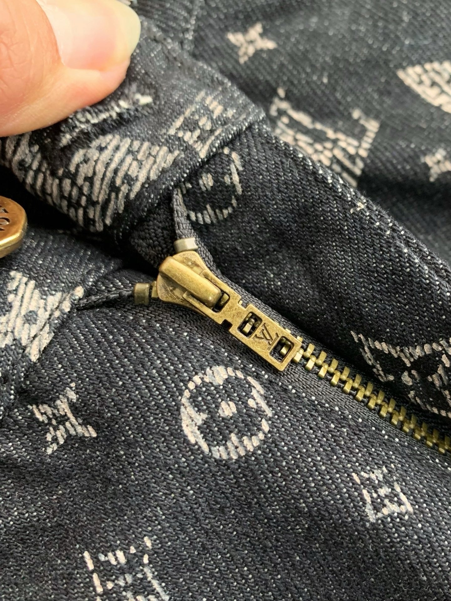 LV Monogram Denim Pants