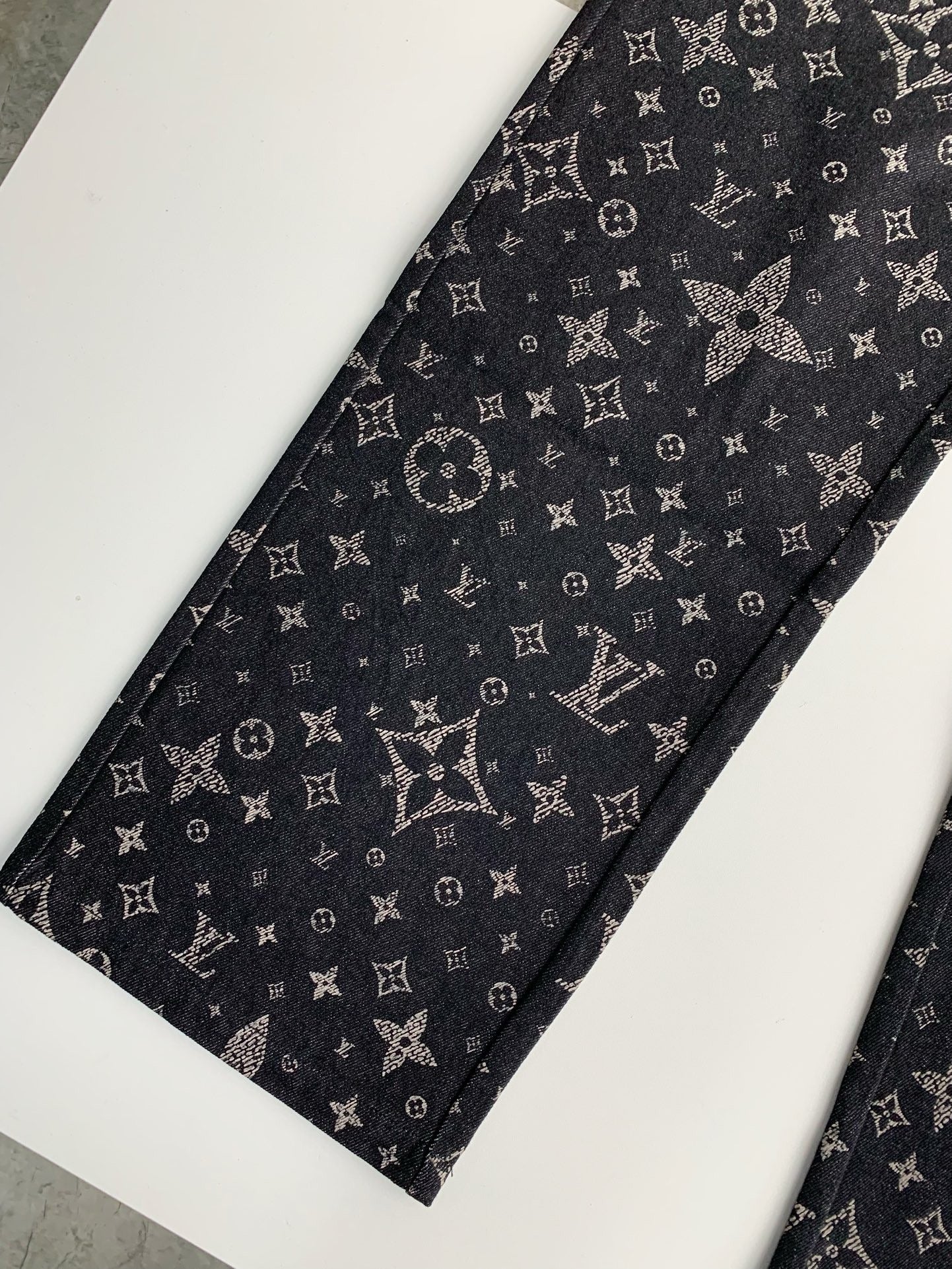 LV Monogram Denim Pants