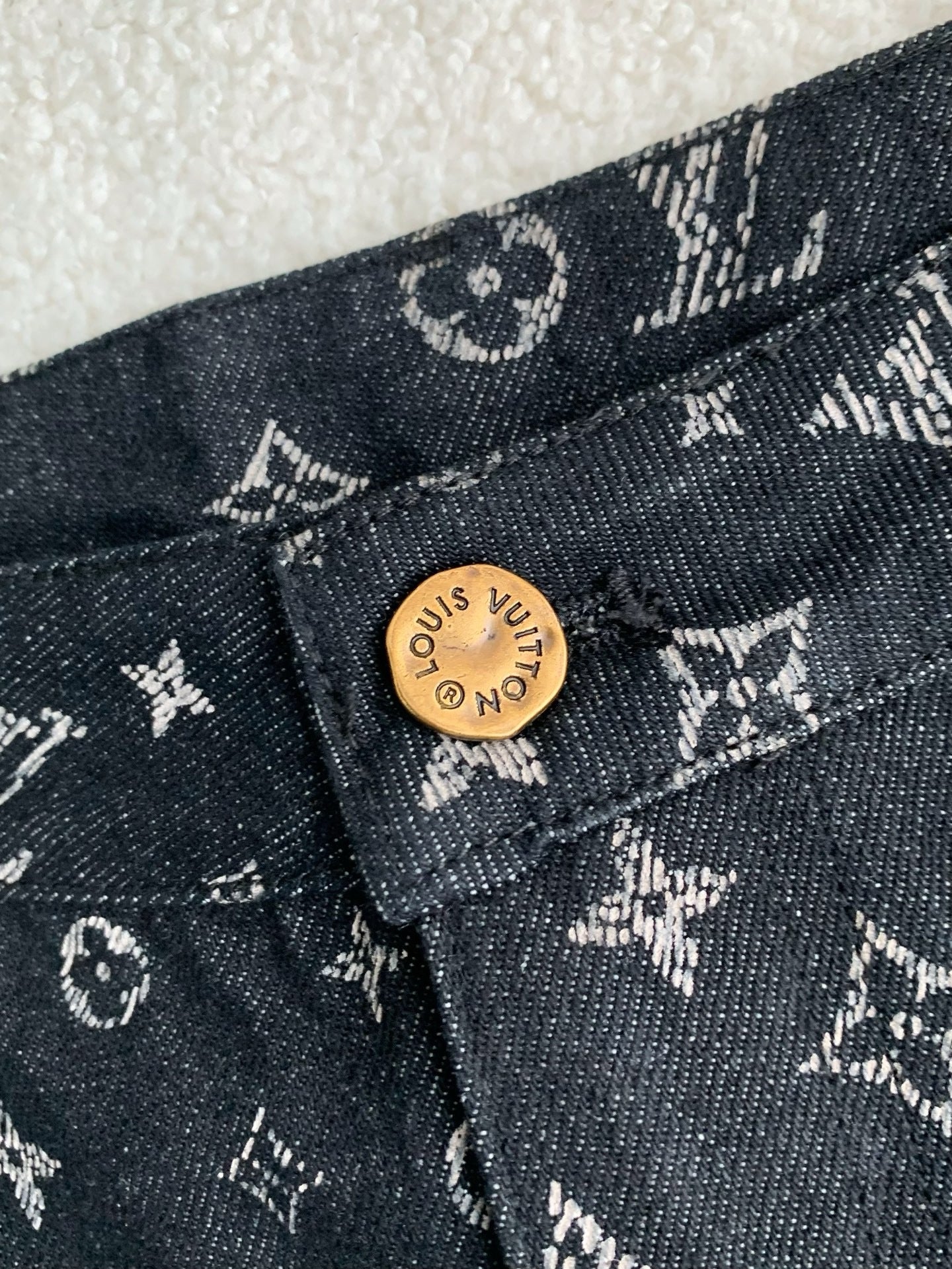 LV Monogram Denim Pants