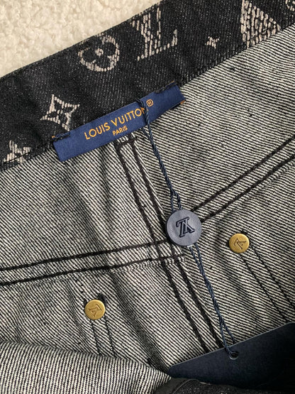 LV Monogram Denim Pants