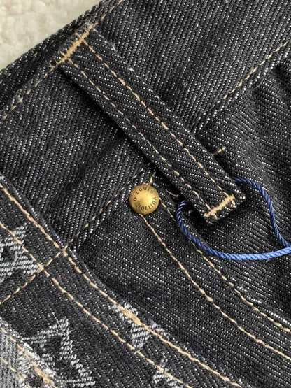 LV Monogram Denim Pants