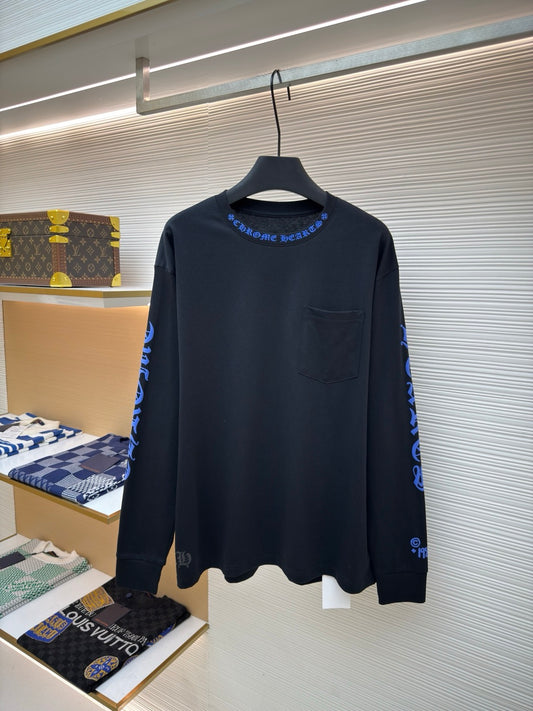 Chrome Hearts 1988 Neck Logo Long Sleeve T-shirt