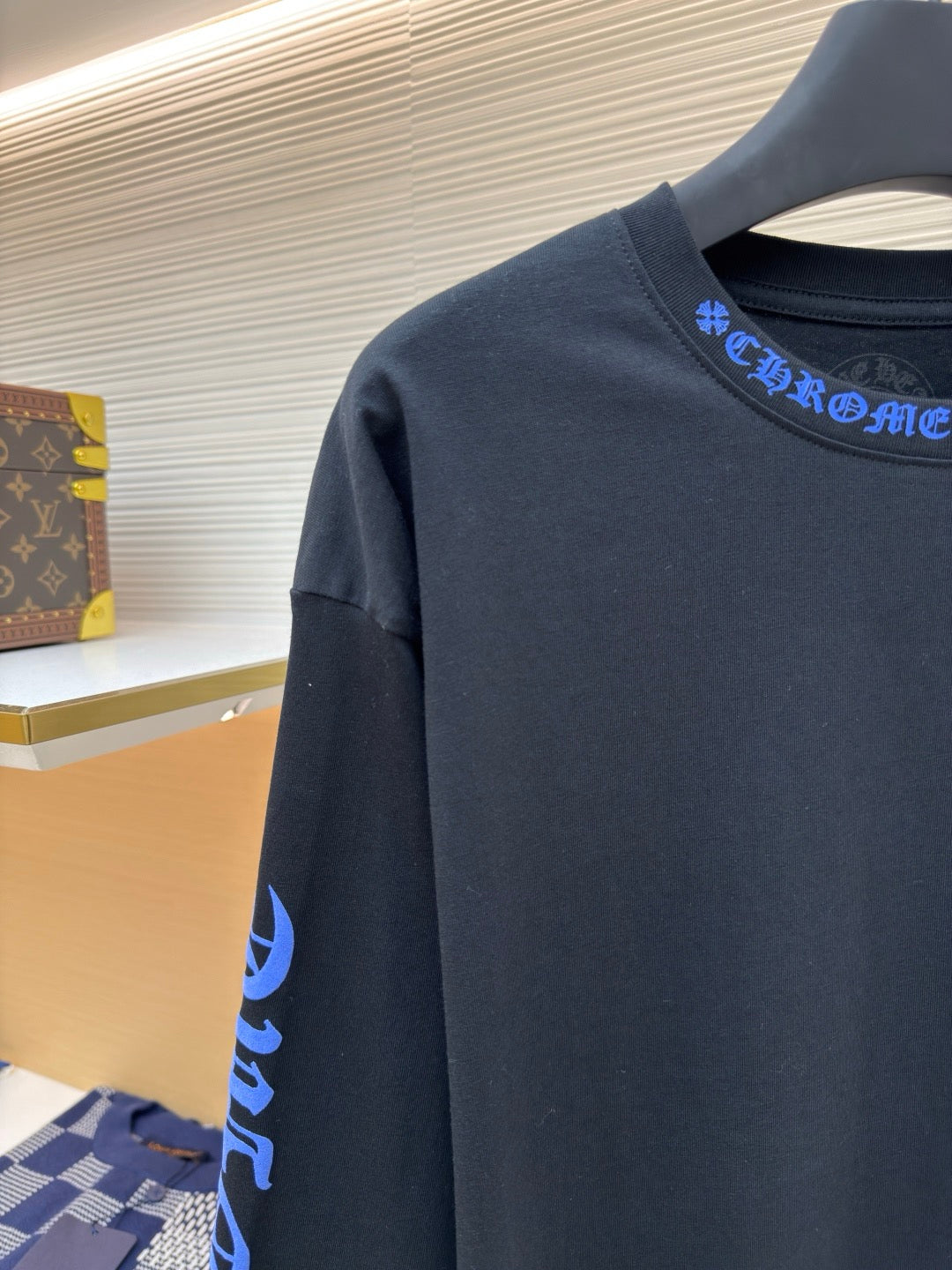 Chrome Hearts 1988 Neck Logo Long Sleeve T-shirt