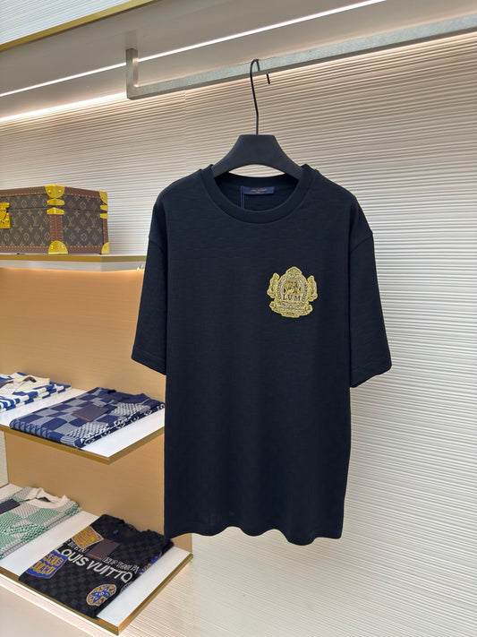 LV Signature Patch Cotton T-Shirt