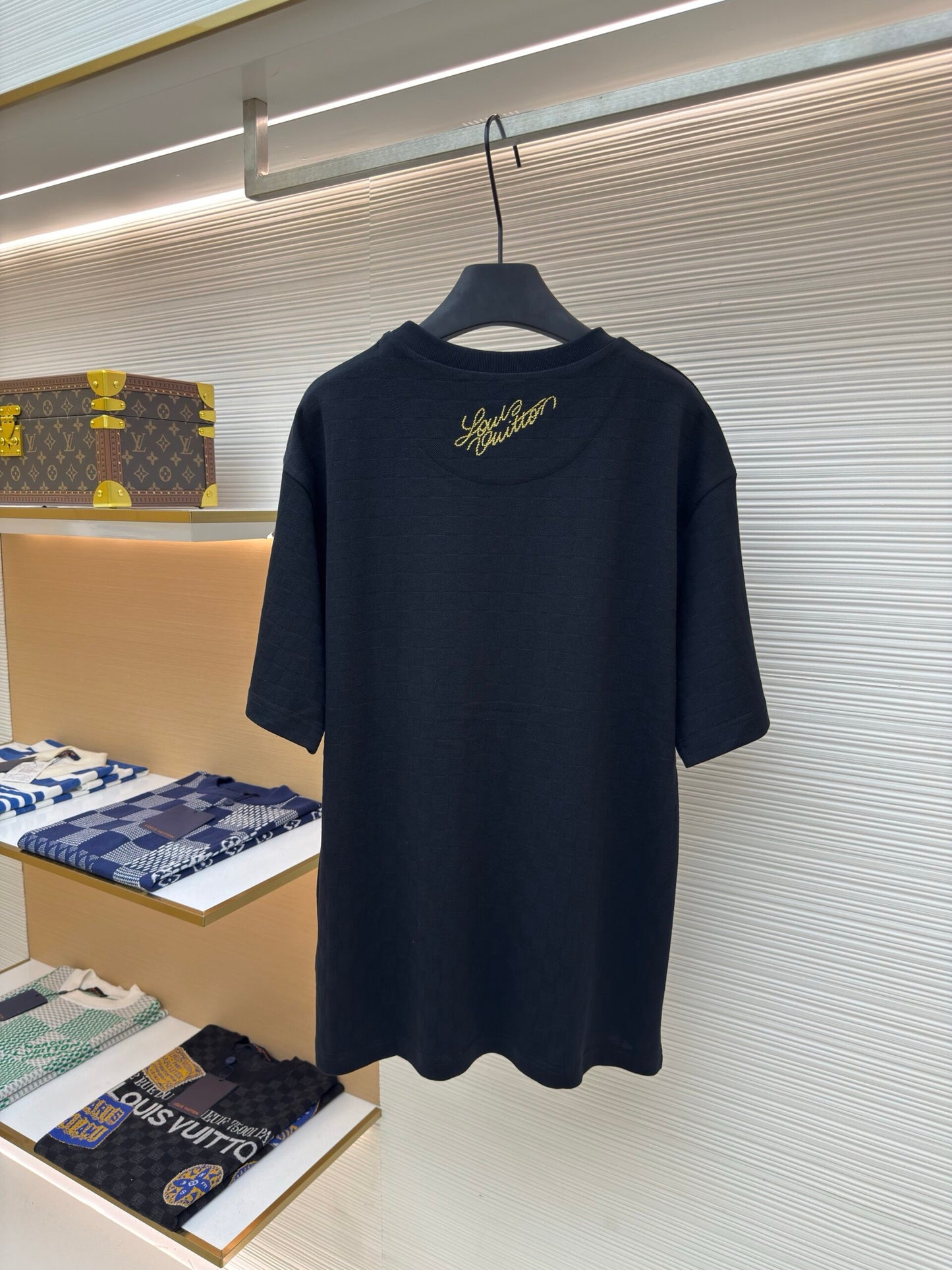 LV Signature Patch Cotton T-Shirt