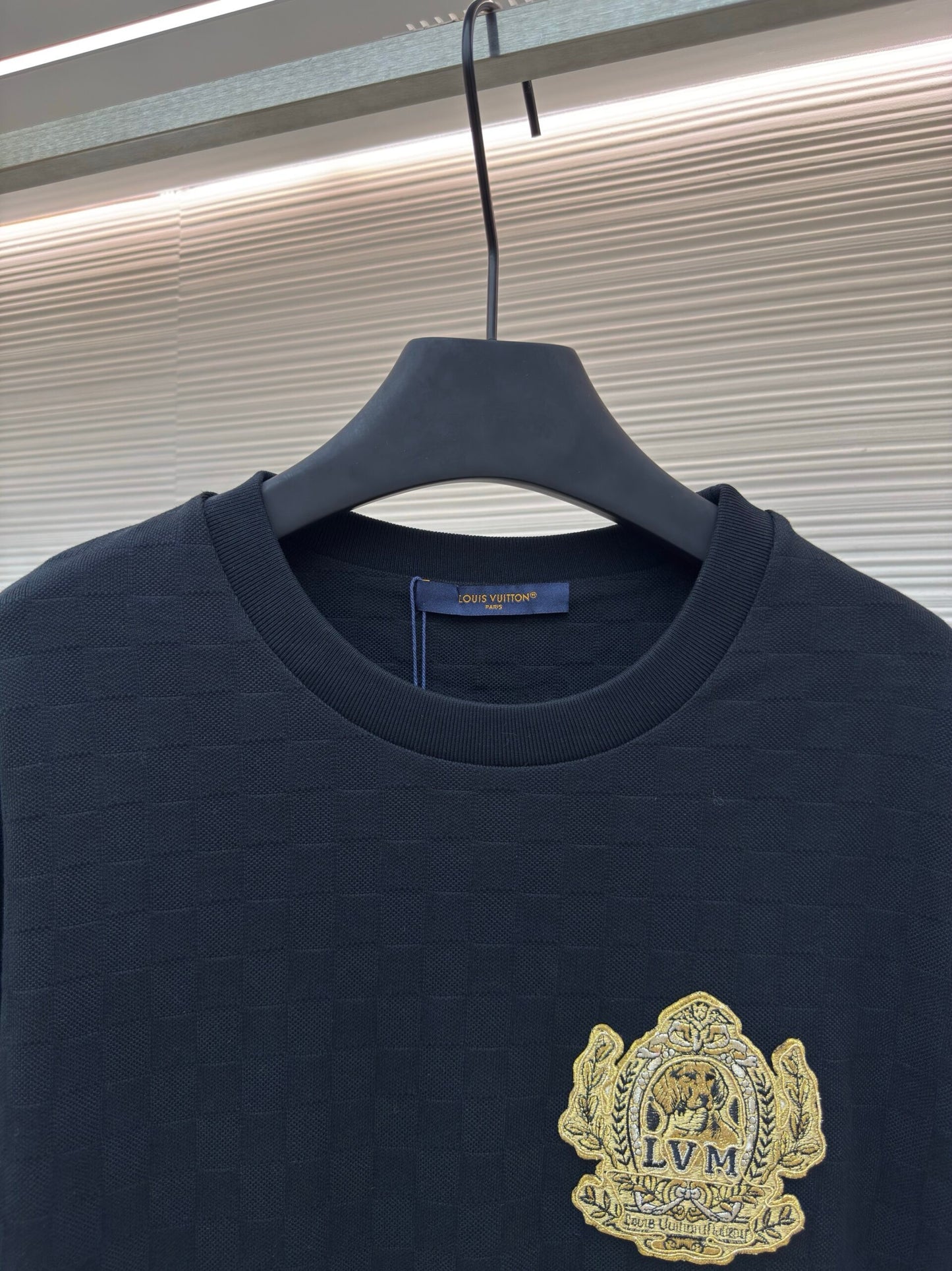 LV Signature Patch Cotton T-Shirt