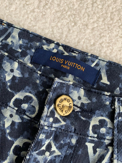 LV Monogram Denim Pants