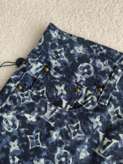 LV Monogram Denim Pants
