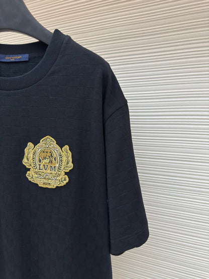 LV Signature Patch Cotton T-Shirt
