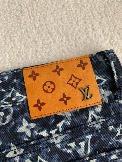 LV Monogram Denim Pants