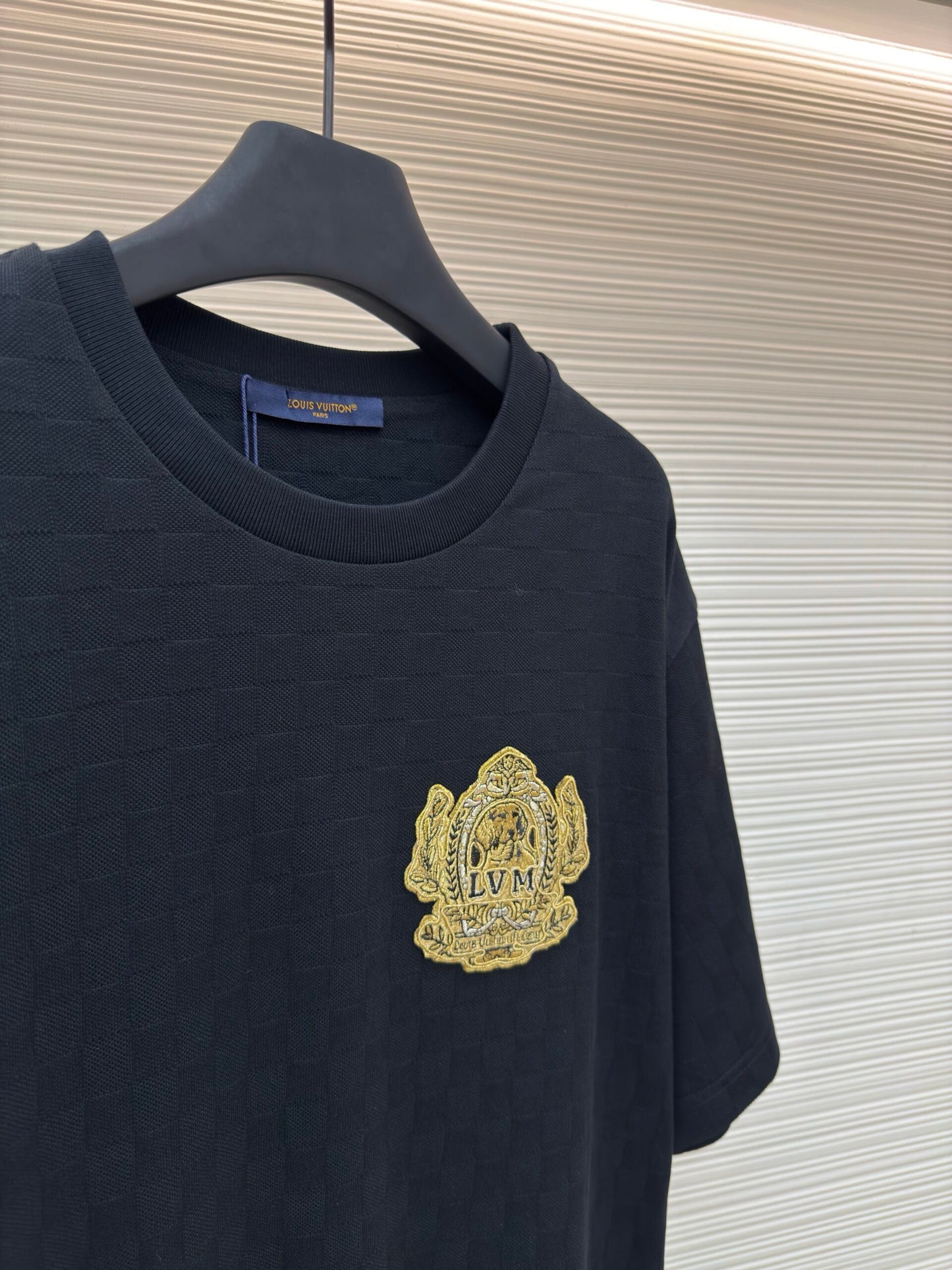 LV Signature Patch Cotton T-Shirt