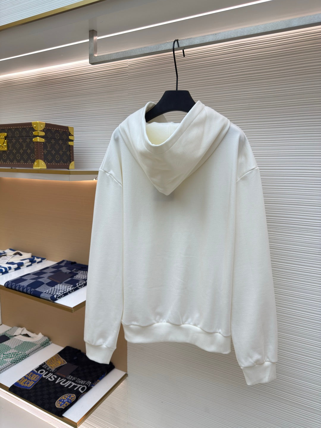 LV Embossed Cotton Hoodie