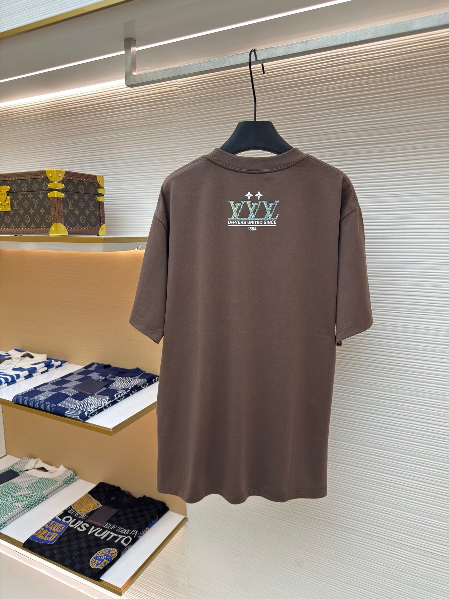 LV Washed Embellished Cotton T-Shirt