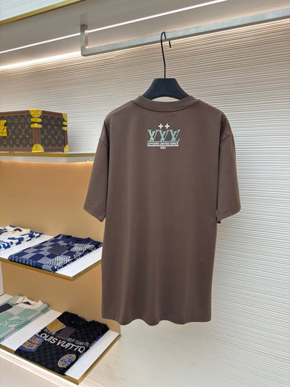 LV Washed Embellished Cotton T-Shirt