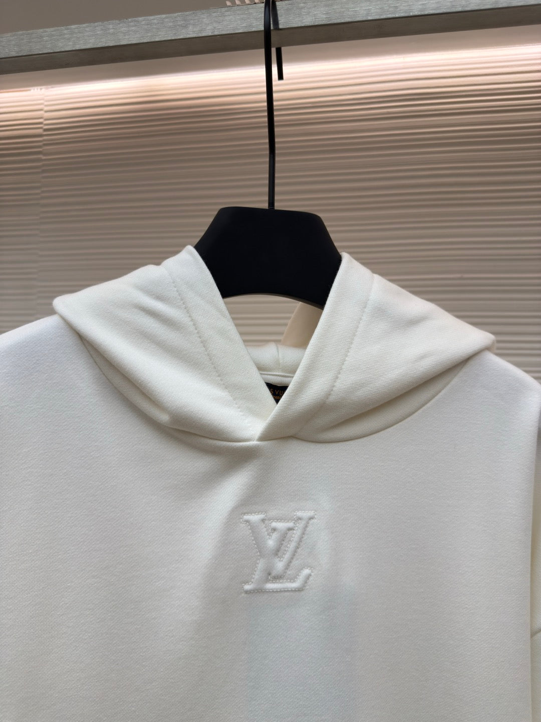 LV Embossed Cotton Hoodie