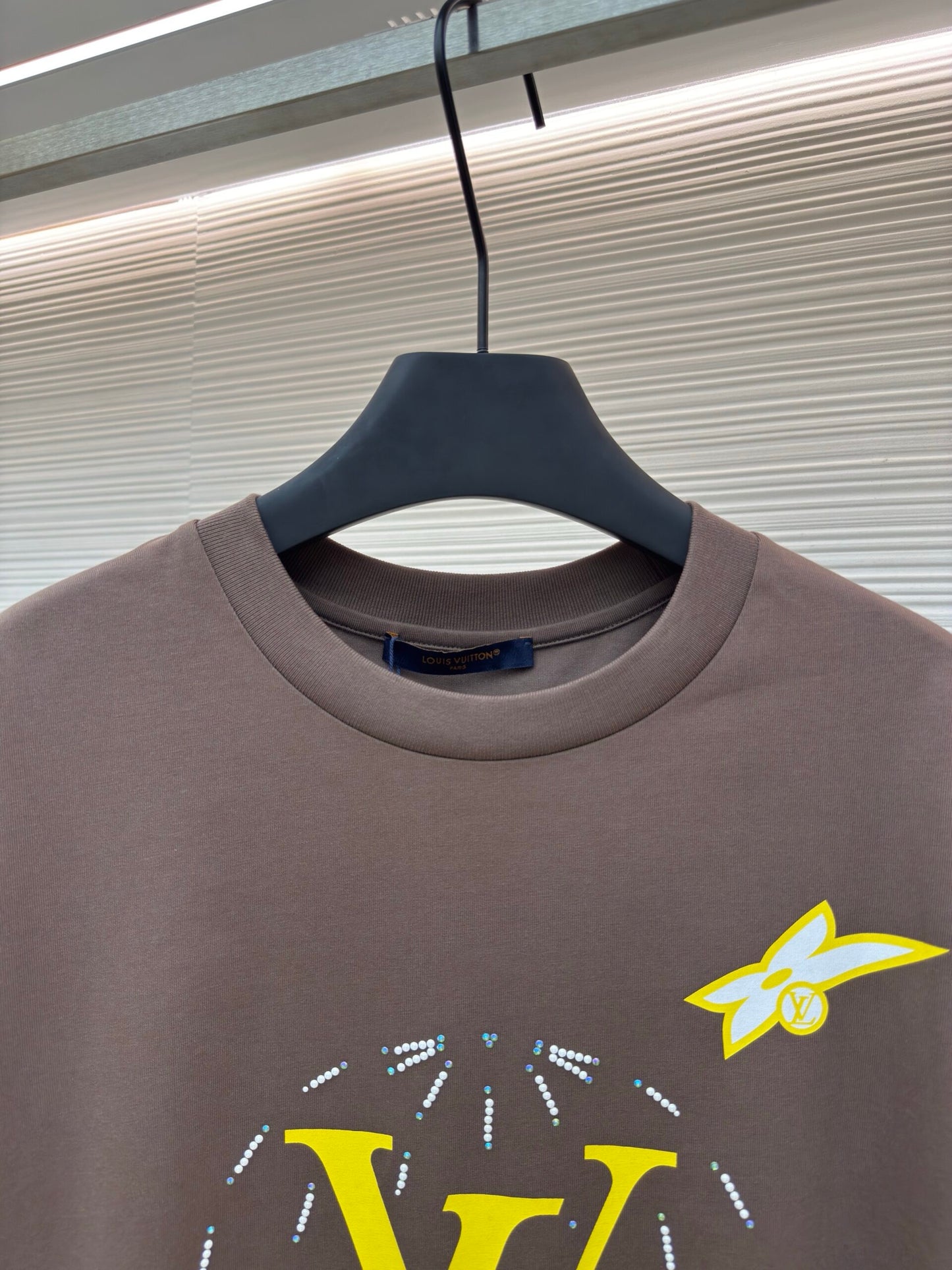 LV Washed Embellished Cotton T-Shirt