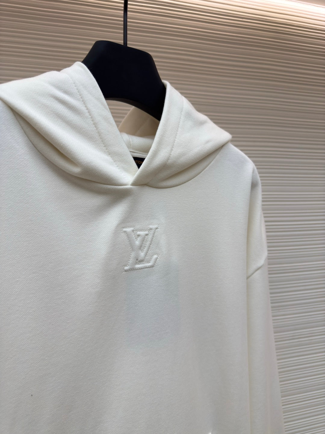 LV Embossed Cotton Hoodie