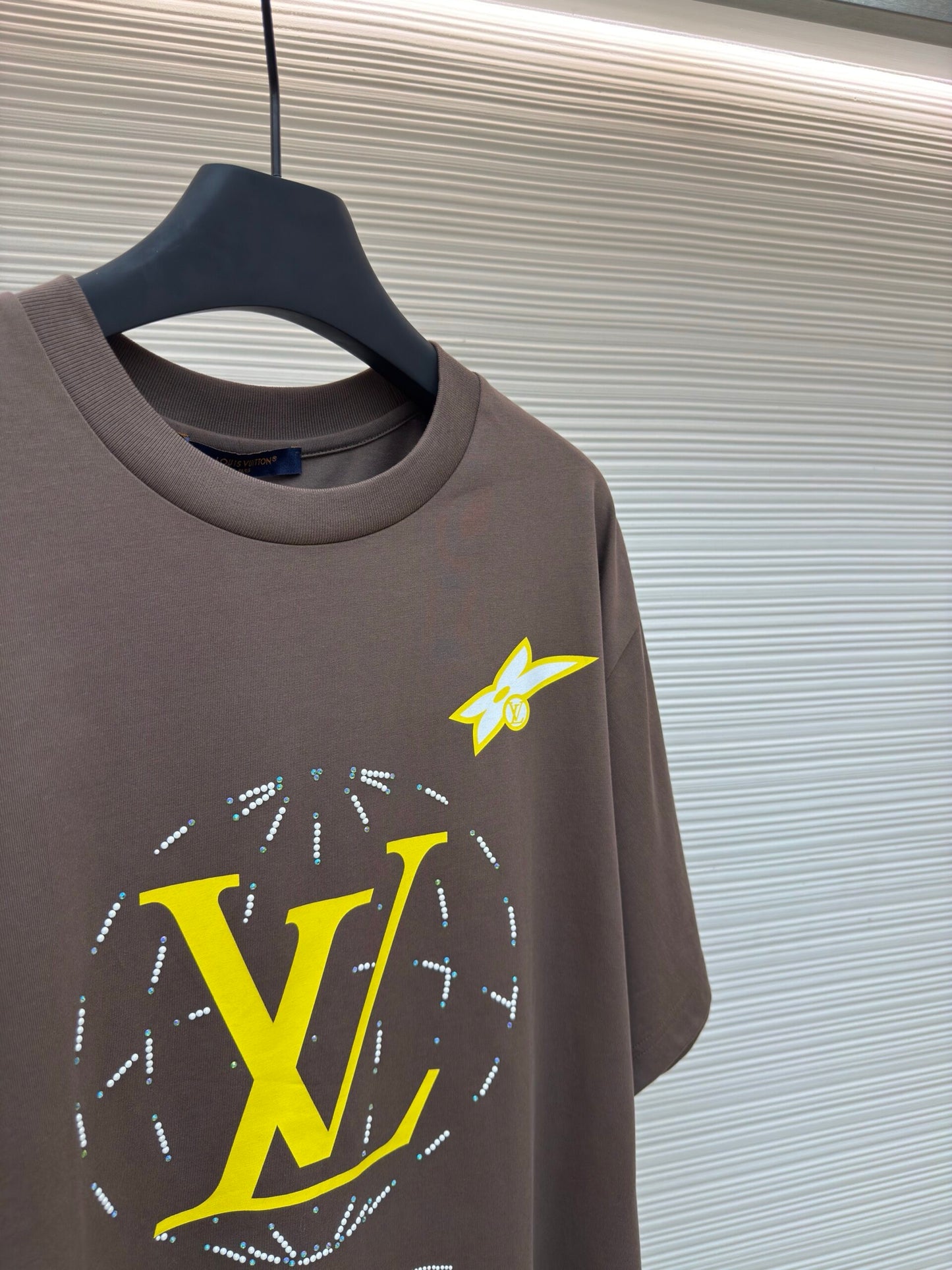 LV Washed Embellished Cotton T-Shirt