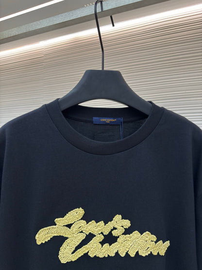 LV Embroidered Signature T-Shirt
