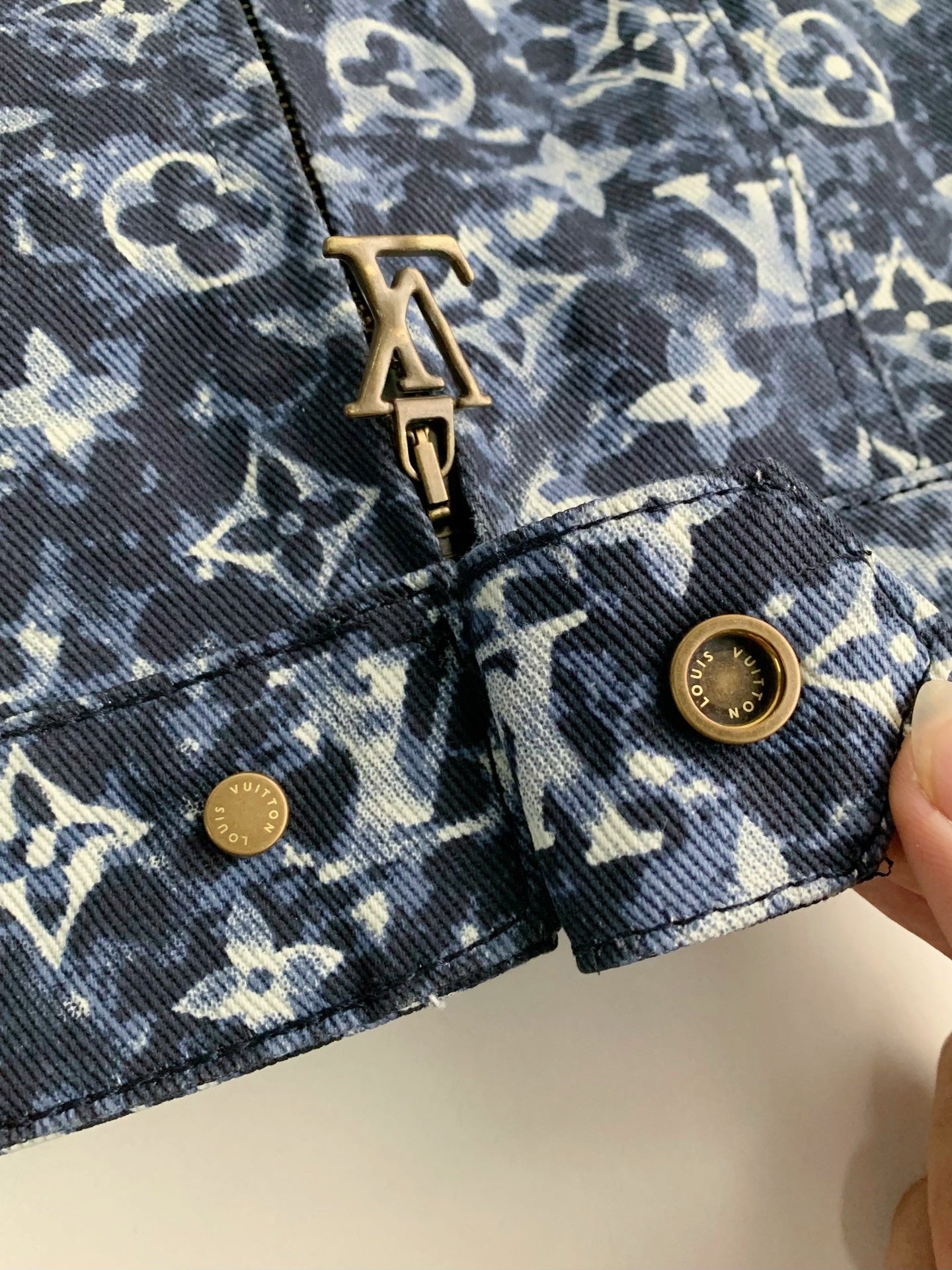 LV Monogram Denim Jacket