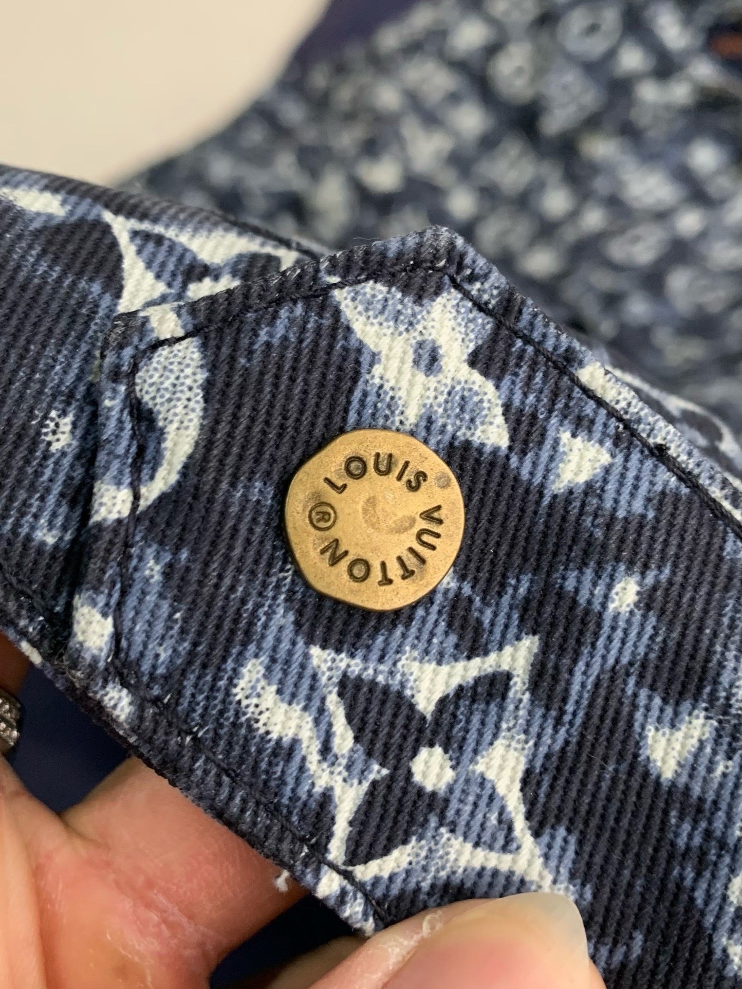LV Monogram Denim Jacket