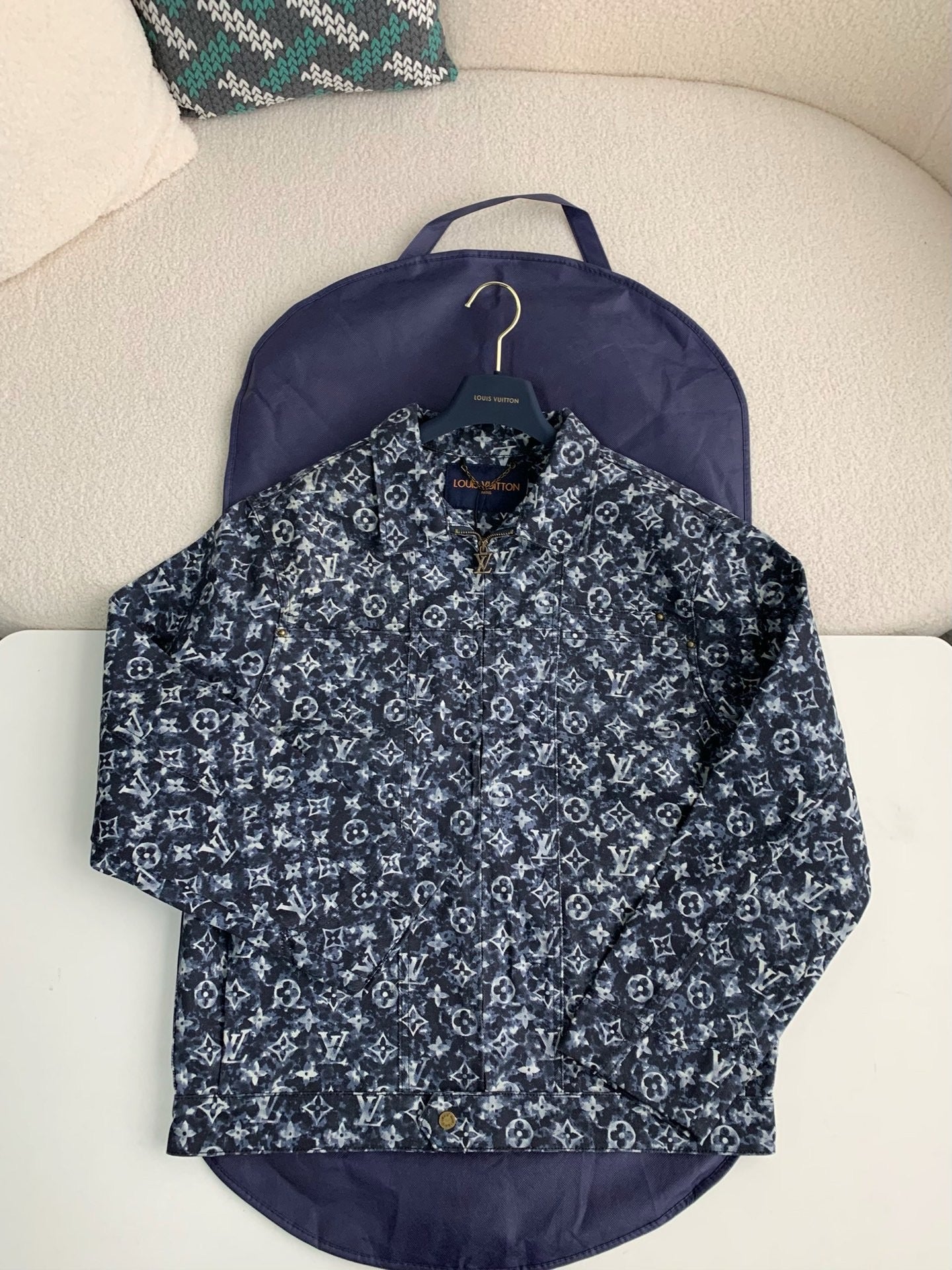 LV Monogram Denim Jacket