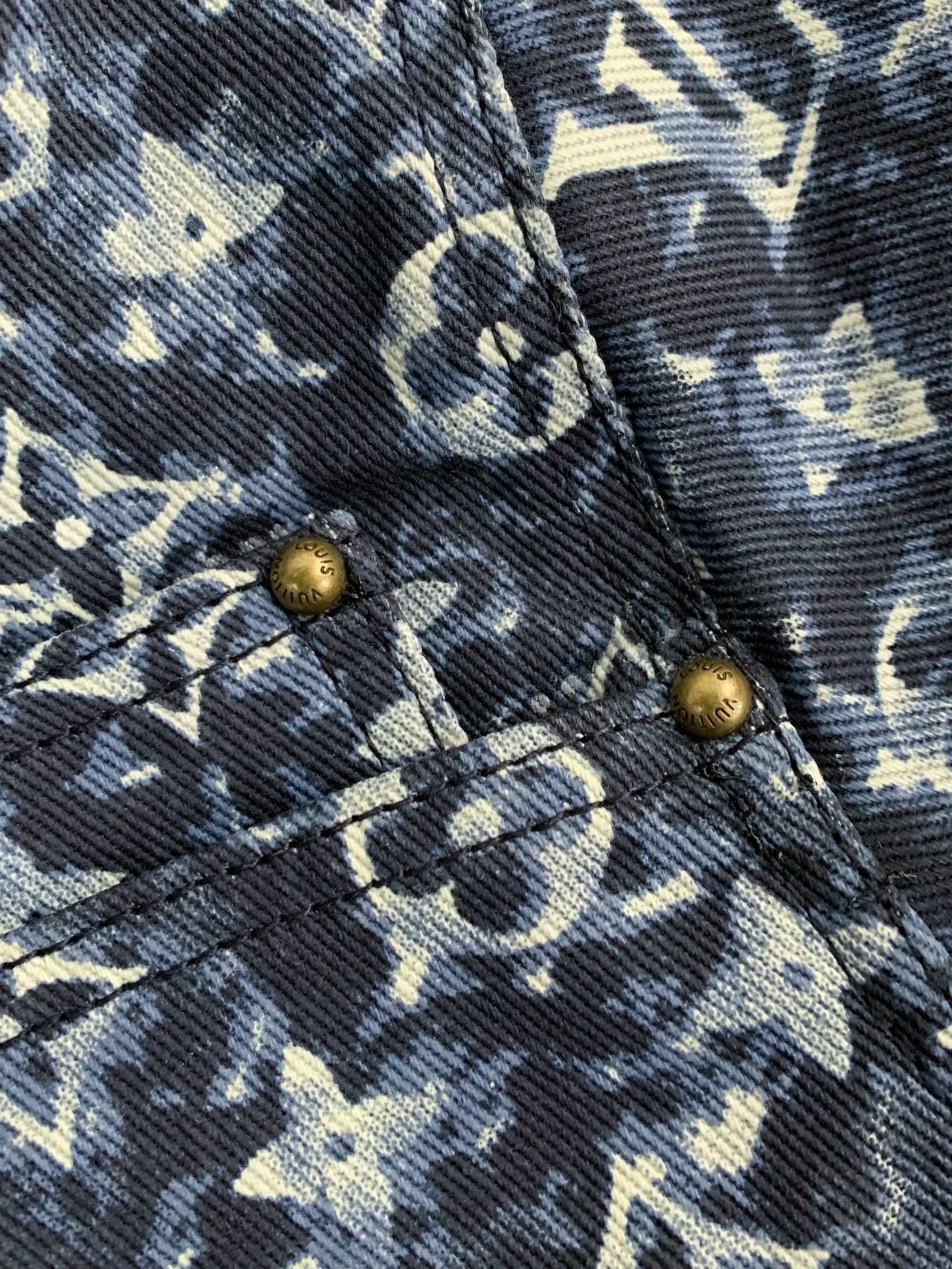 LV Monogram Denim Jacket