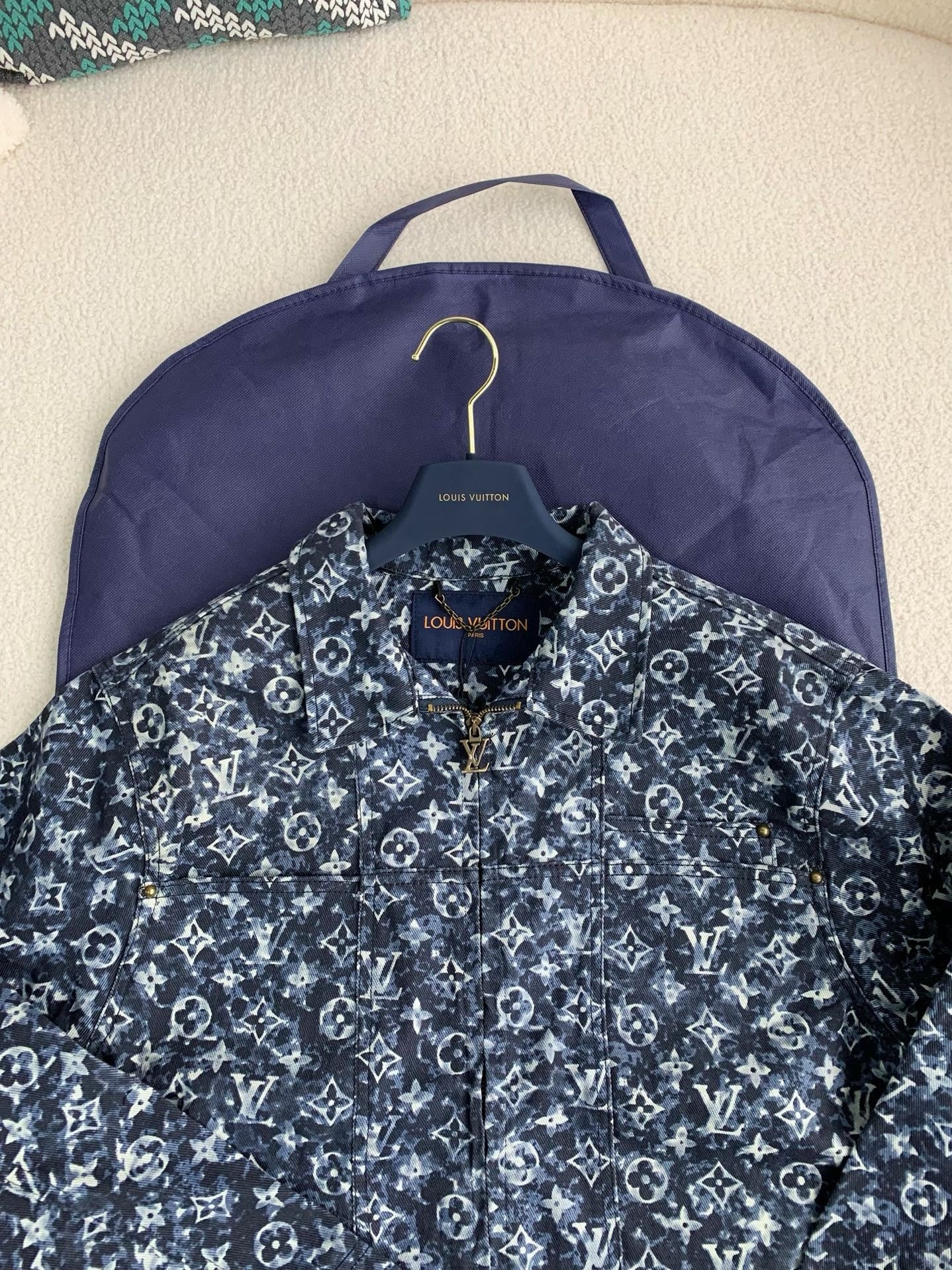 LV Monogram Denim Jacket