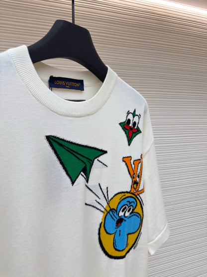 LV Crew Neck T-Shirt