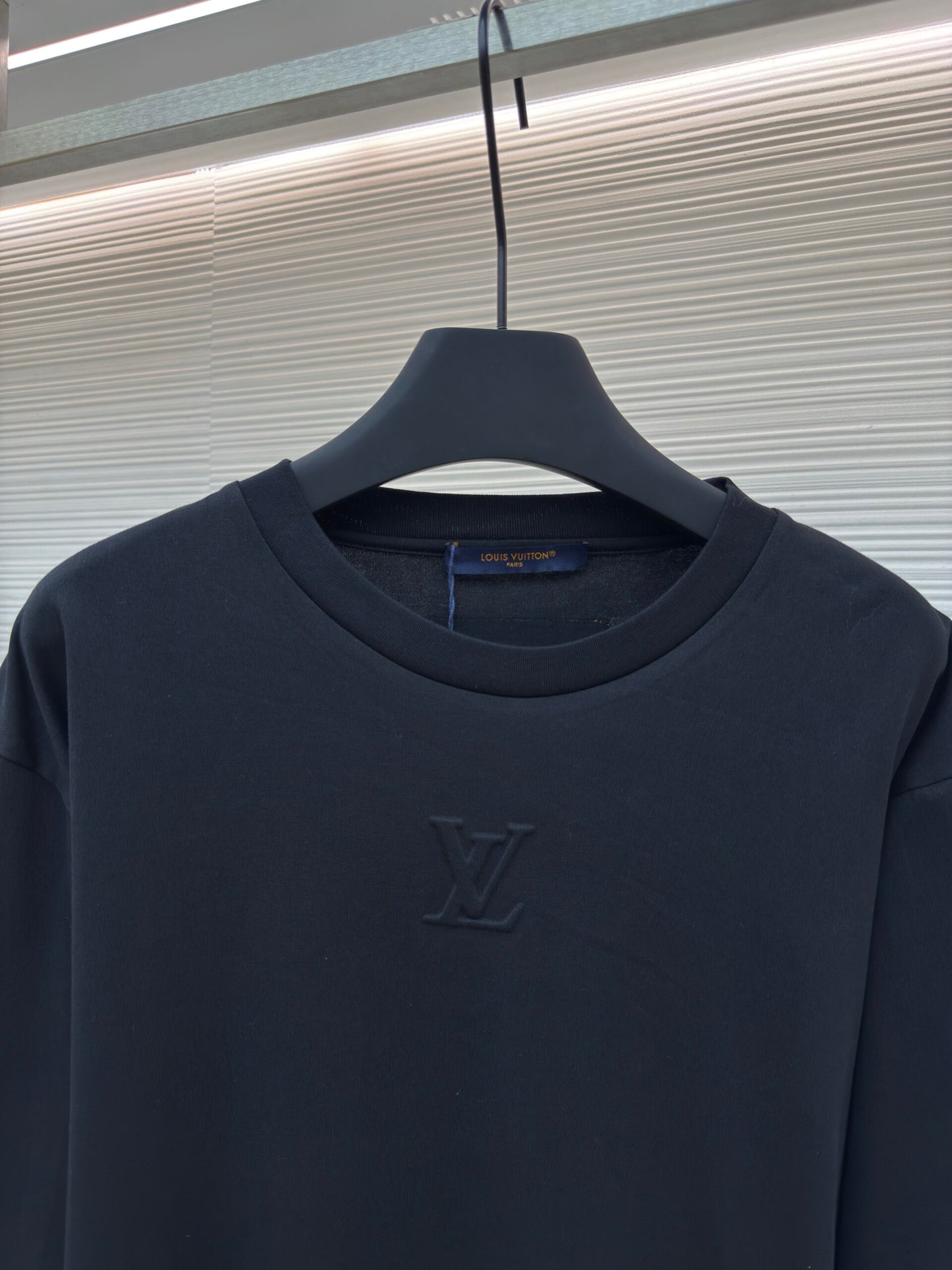 LV Embossed Long Sleeve T-Shirt