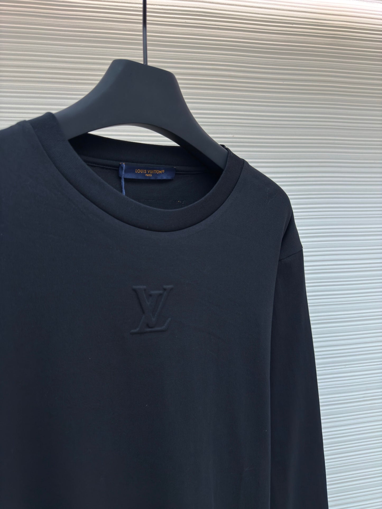 LV Embossed Long Sleeve T-Shirt