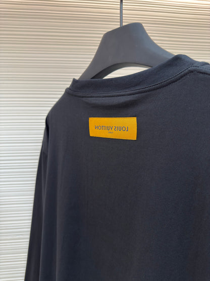 LV Embossed Long Sleeve T-Shirt