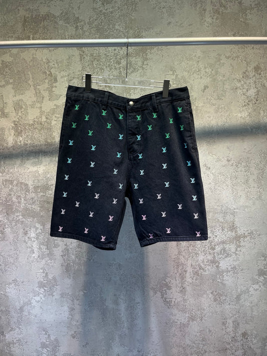 LV Monogram Embroidered Short