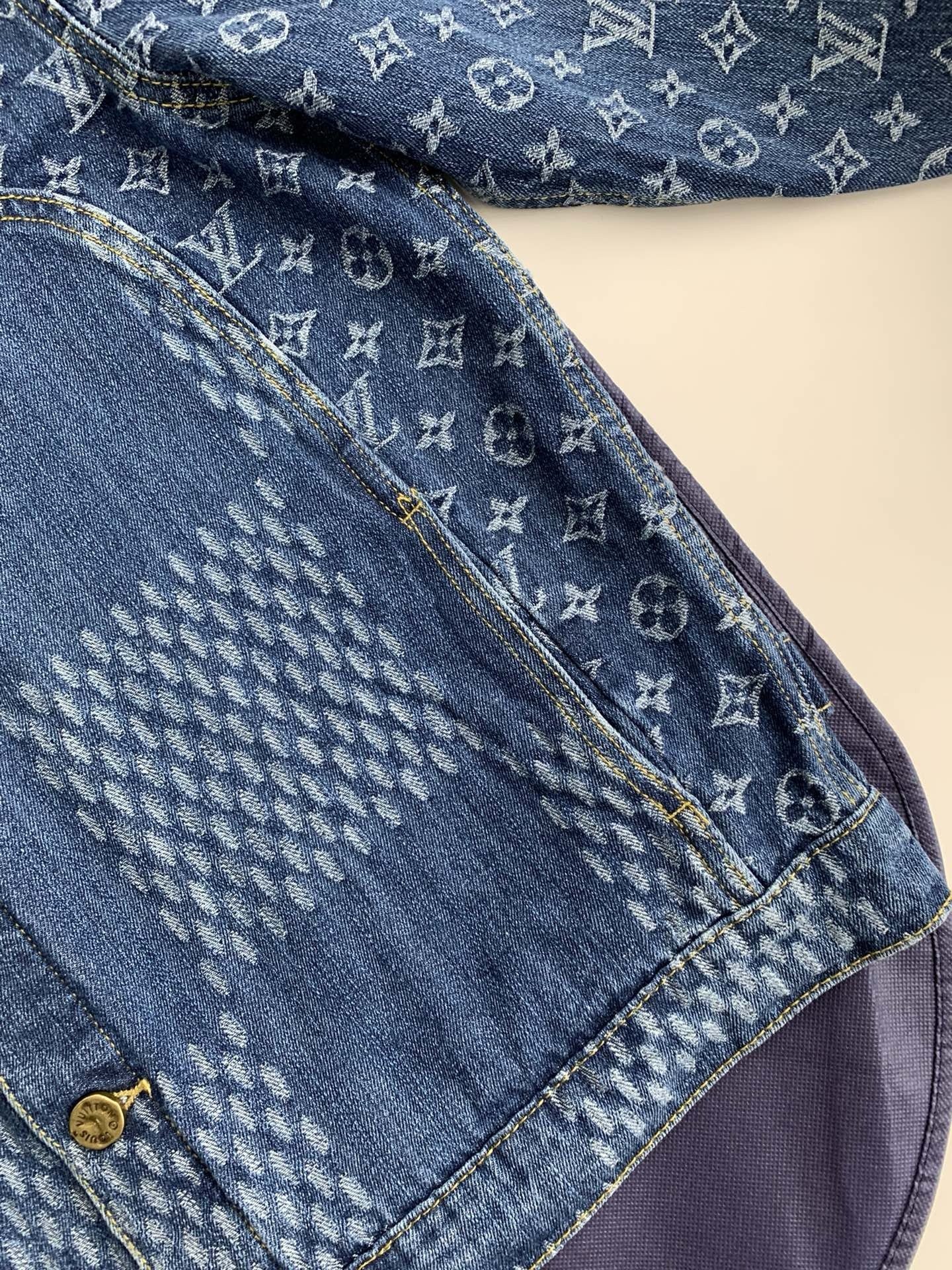 LV Denim Jacket