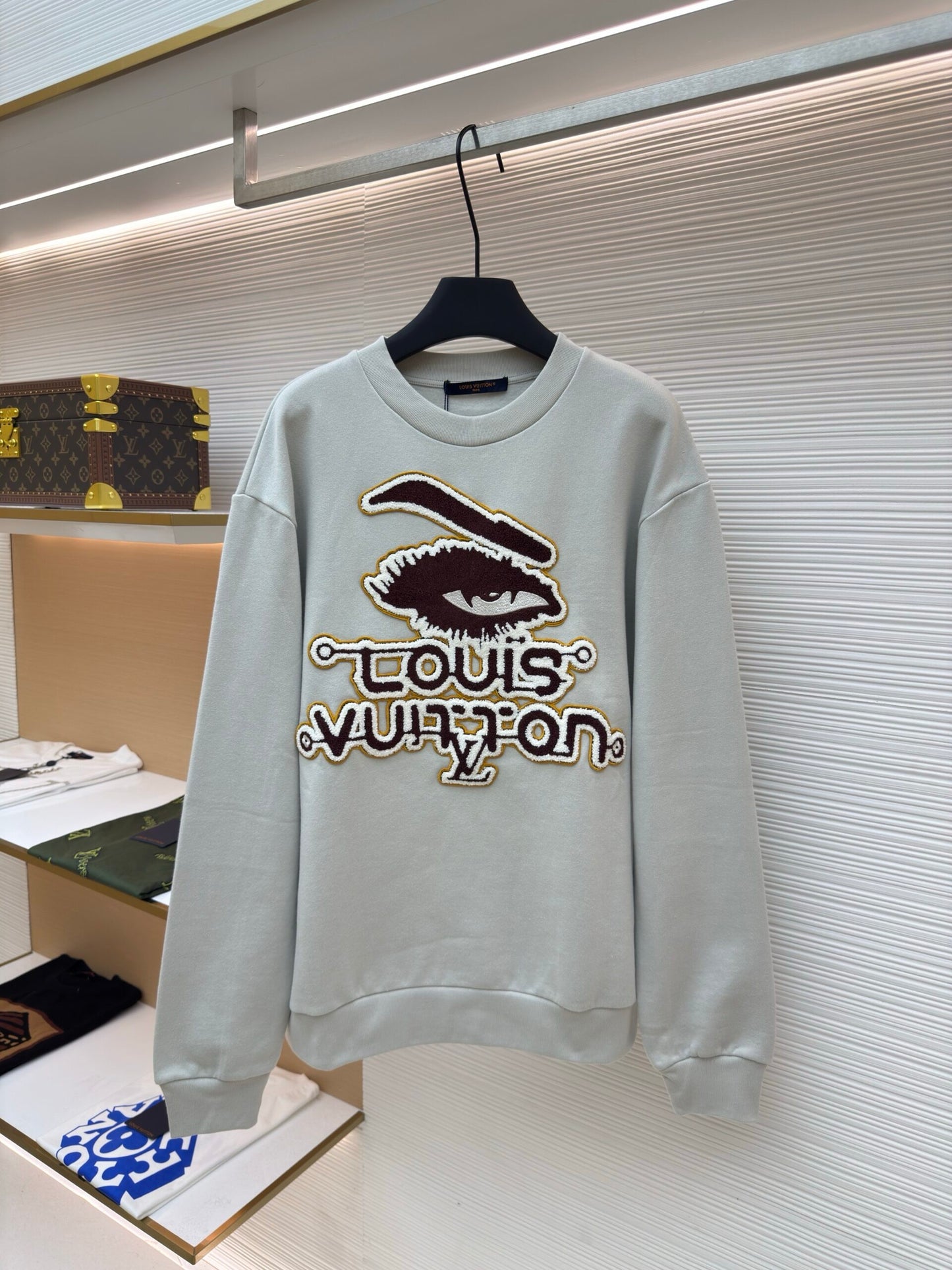 LV Embroidered Eye Long Sleeve