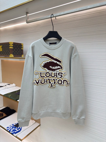 LV Embroidered Eye Long Sleeve