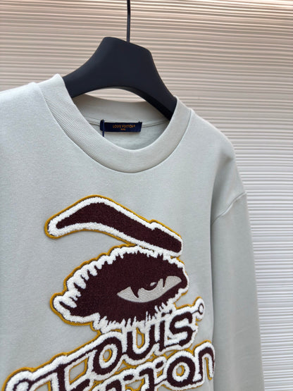 LV Embroidered Eye Long Sleeve
