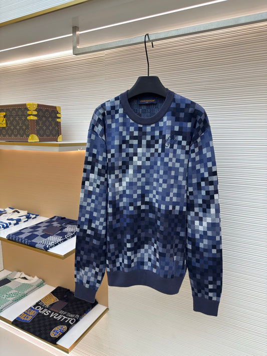 LV Mosaic Jacquard Sweater