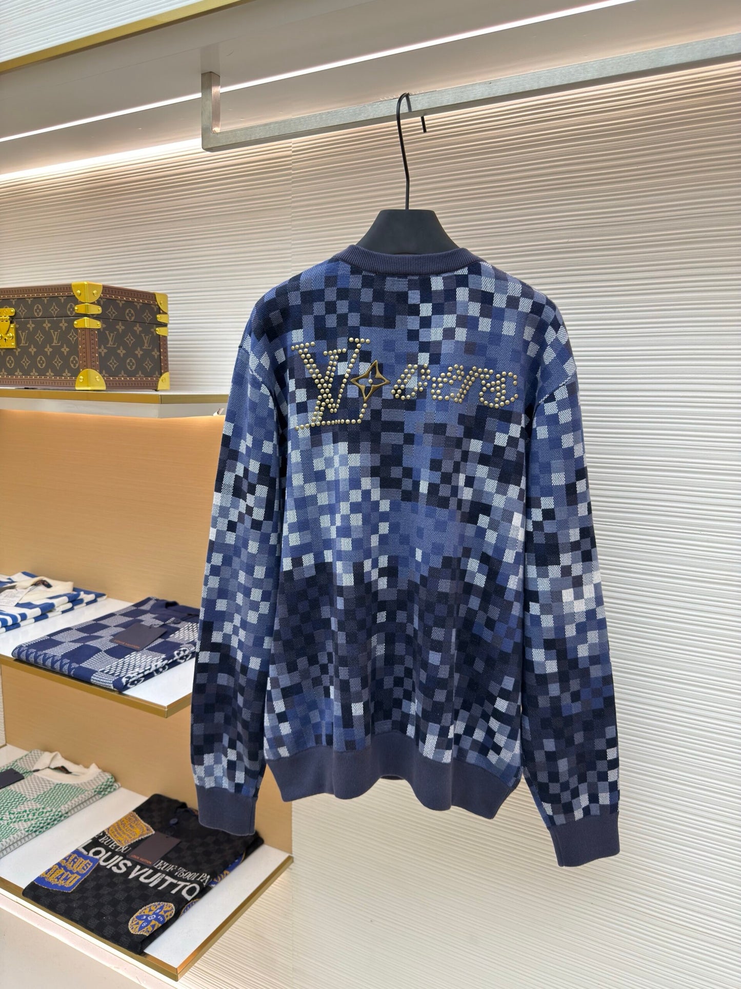 LV Mosaic Jacquard Sweater