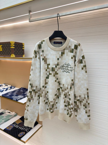 LV Mosaic Jacquard Sweater