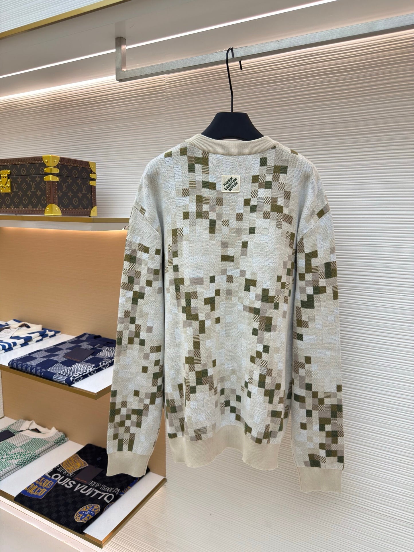 LV Mosaic Jacquard Sweater