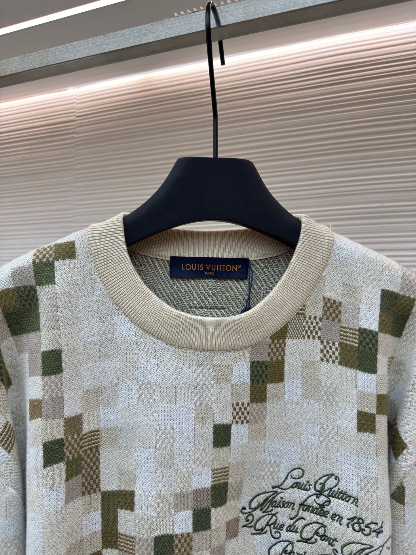 LV Mosaic Jacquard Sweater