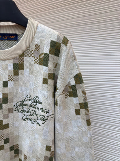 LV Mosaic Jacquard Sweater