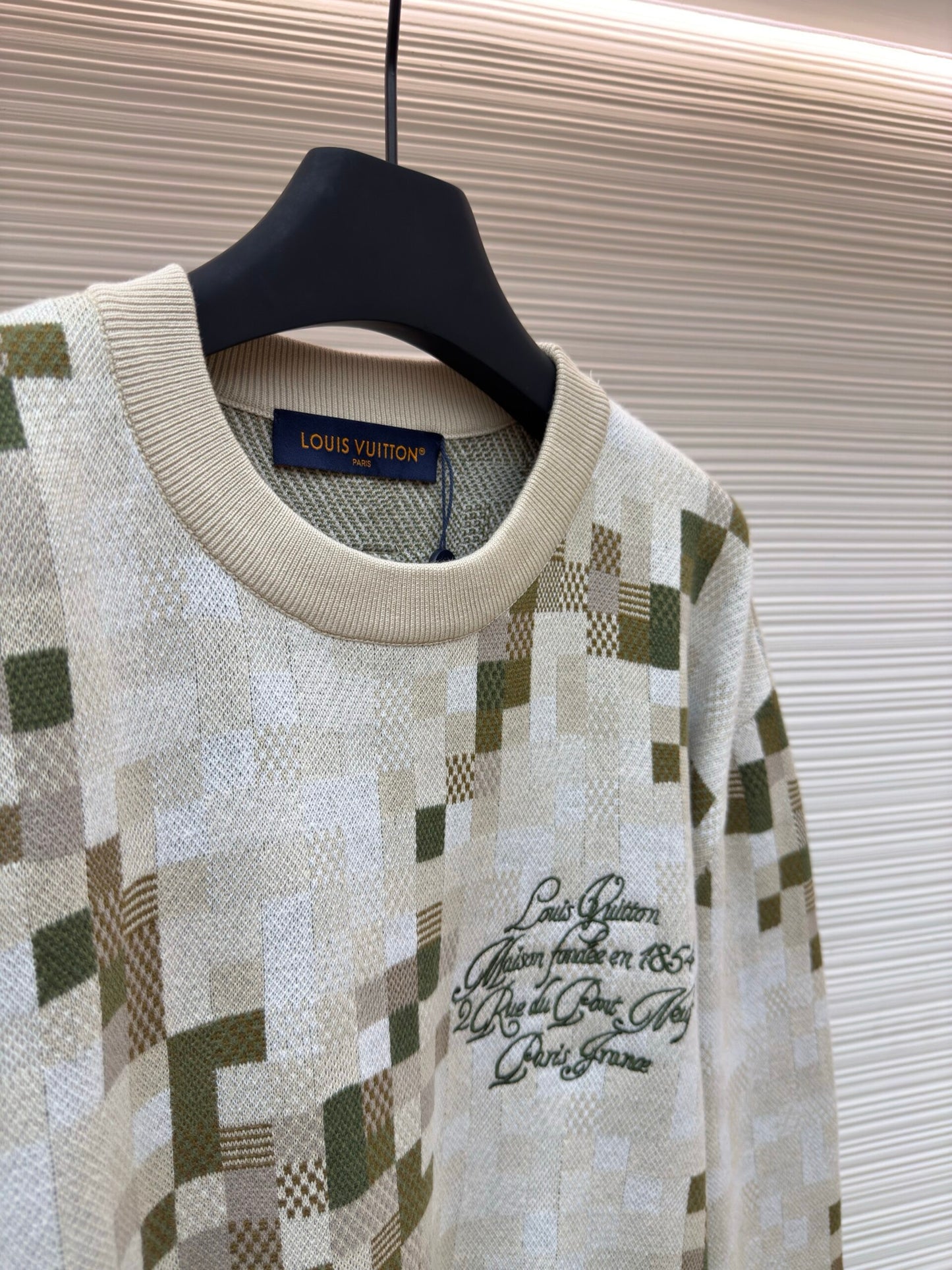 LV Mosaic Jacquard Sweater