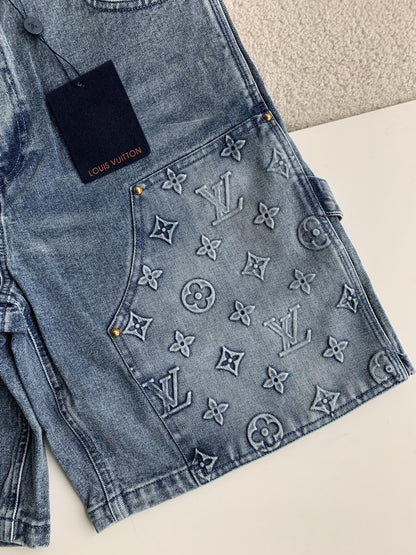 LV Denim Shorts